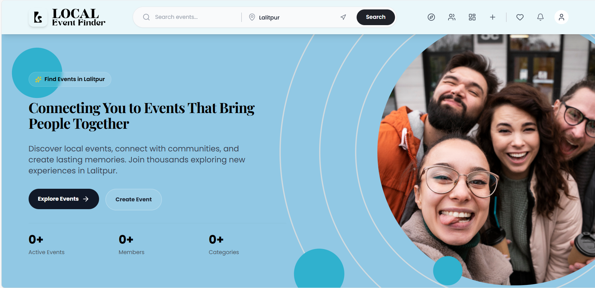 Local Event Finder - Backend API